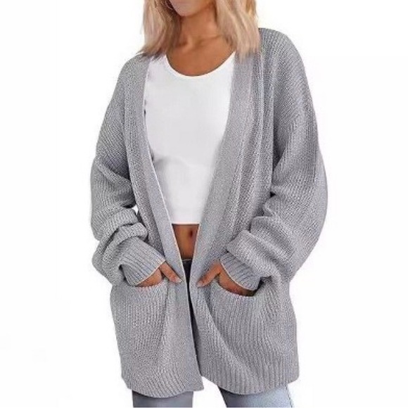 wild fable Sweaters - Wild Fable Light Gray Women's Cardigan large